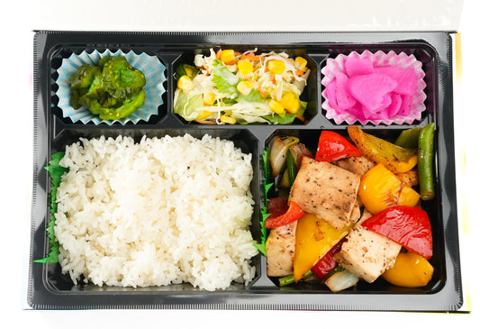 豆腐入り野菜炒め