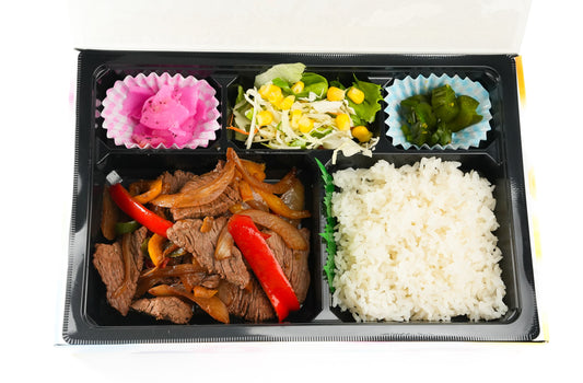 牛肉炒め弁当