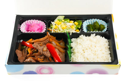 牛肉炒め弁当